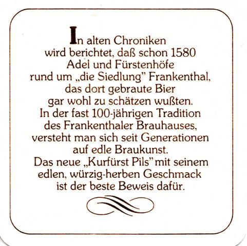 frankenthal ft-rp frankenthaler kurf�rst 2b (quad185-in alten chroniken-braun) 